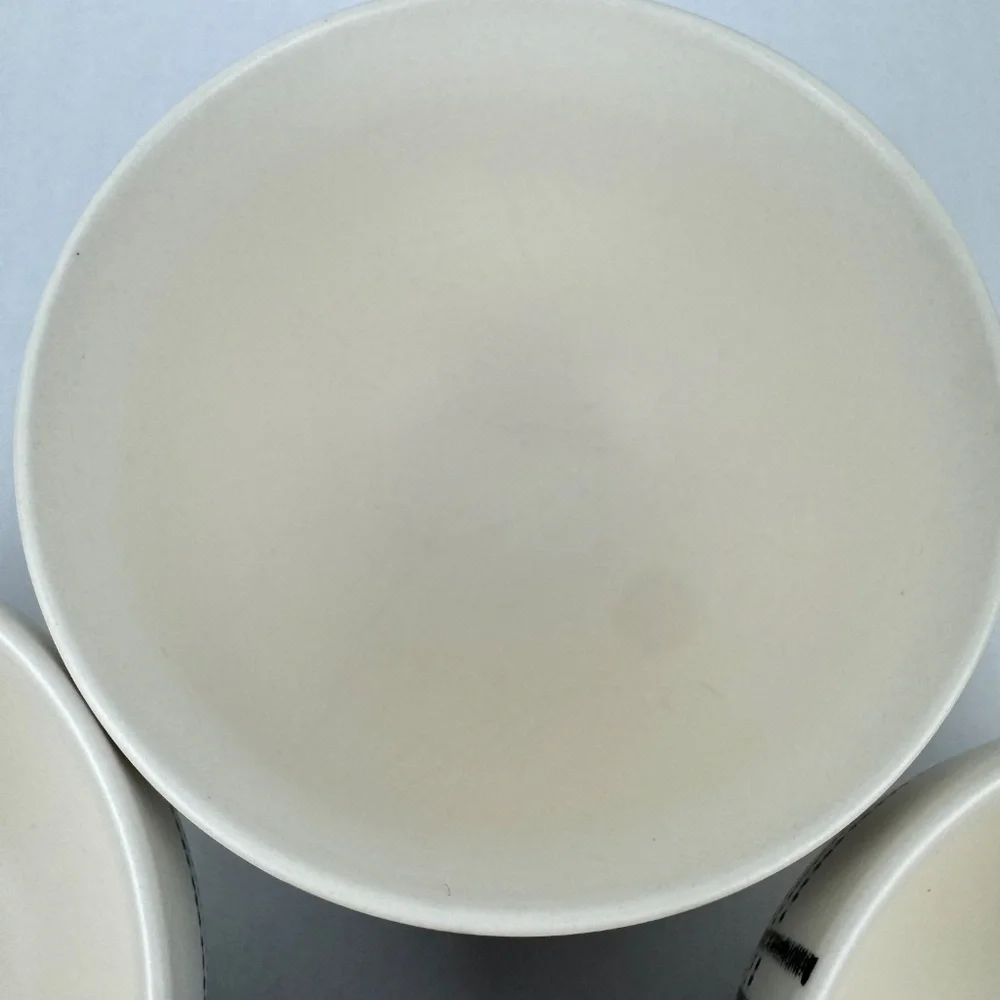 RARE West Elm Black Origin Plaid Salad Plate and Bowl Set Stoneware 8pcs Total